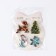 New Year. A set of cookies "Cozy fairy tale", 4 pcs