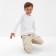 Longsliv Children's Kaftan, p. 32 (110-116 cm), white
