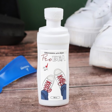Sweeper for shoes "Problem", white, 100 ml-3