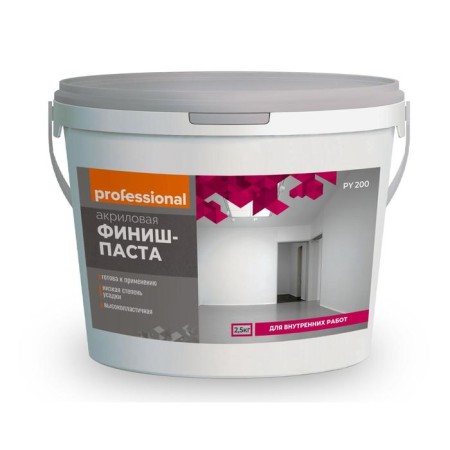 Acrylic finish-paste, 2.5 kg