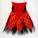 Carnival set "Beautiful God's Laying", dress, rim, height 98-104 cm