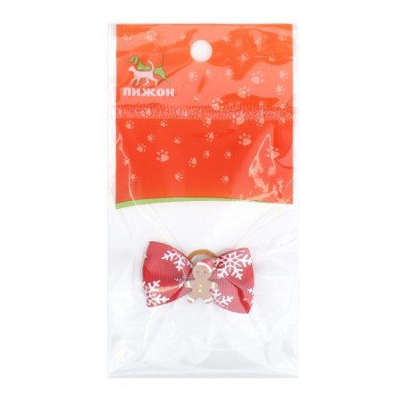 New Year's elastic band "spark", red-1