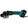 Corner grinder Bort BWS-18LI-125, battery, 18 V, 2x4 Ah, Li-Ion, 125x22.2 mm