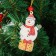 New Year's Suspension "Snowman with gifts", mix
