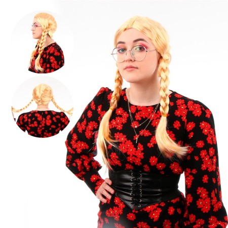 Wig "thick braids"