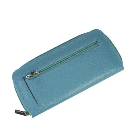 Women's wallet, lightning, turquoise color Fleeter-2