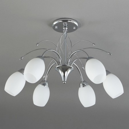 Ceiling lamp 6x60W E27, size 63.5x63.5x40 cm-1