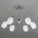 Ceiling lamp 6x60W E27, size 63.5x63.5x40 cm