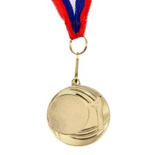 Prize medal for application of 044 diam 4 cm. 1 place. The color of evil. With a ribbon