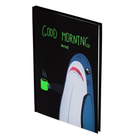 Note book A5, 80 sheets, Neon Party. No 2, solid cover, matte lamination, tinted block 70