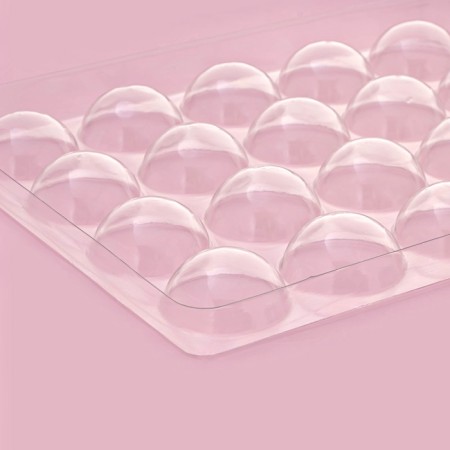 Form for chocolate and sweets "Semosfer", 23.6 × 18.8 cm, 20 cells (4 × 4 × 1.8 cm)-4