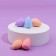 A set of sponges for makeup mini "drop", 3.5 × 2 cm, increase when getting wet, 5 pcs, color mix