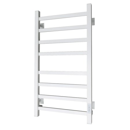 The electric heated towel "Sanprise" Contour P8, 400x800 mm, universal, white-1