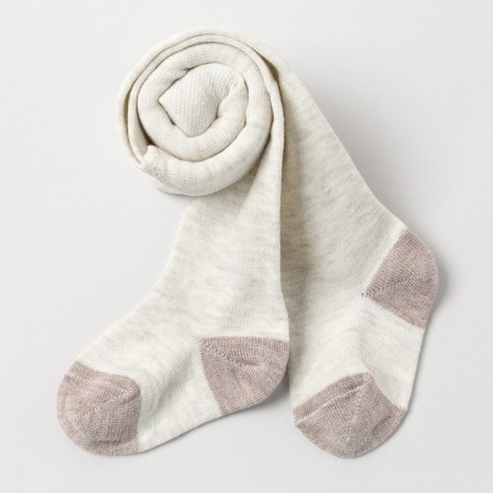 Pantyhose baby cashmere, light gray, height 74-80