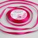 Satin ribbon, 6 mm × 23 ± 1 m, color bright raspberry No. 28