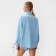 Women's costume (blouse, shorts) minku: Casual Collection Blue color, size 46