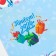 Stickers on the glasses "Hi 2024", set 6 pcs