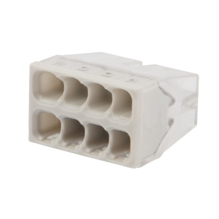 Express-Intercuture QM 2273-208, 8-wire 0.5-2.5 mm², transparent (50 pcs/union) rexant
