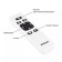 Robot Window Robi Kitfort KT-5182, 80 W, 5.5 min/m2, from the battery, white