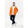 Male sweatshirt, size 56, orange color