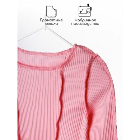 TOP for Joint girl, height 140 cm, pink color-4