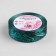 Satin ribbon "marble", 25 mm × 18 ± 1 m, green color