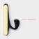 A set of hooks on Velcro of the Dilan "Classic", 4 pcs, black color