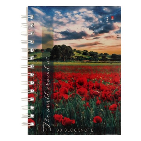 Notepad A6, 80 sheets on the crest "Prestige", mix-4