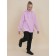 Sweatshirt for girls, height 134 cm, pink color