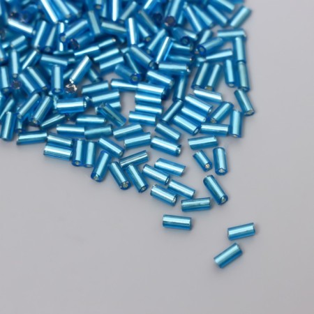 Glass "Astra" 5 mm, 15 g, turquoise