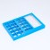 Box for sweets 25 pcs, 22 x 22 x 3.5 cm, blue