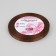 Satin tape, 6 mm × 23 ± 1 m, chocolate color No. 31