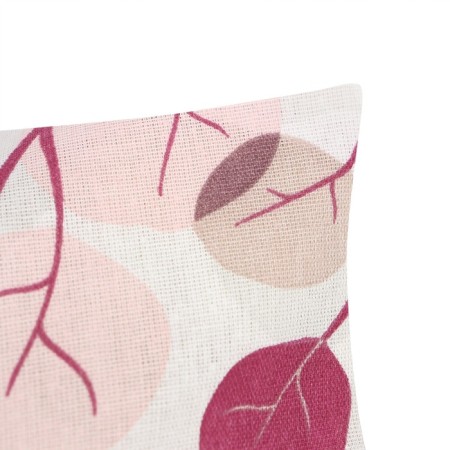 Pillowcase saving and I "eucalypt" color pink, 50x70 cm 100% cotton, calico, 120 g/m2-1