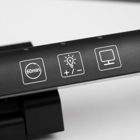 Light Light Light LED LED 5W 3000K-6000K 100LM RA80 USB Black 7.3x3.5x25cm-11