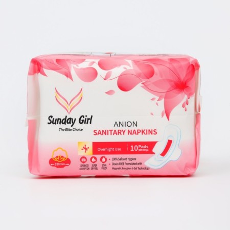 Hygienic Sunday Girl gaskets 320 mm Night, 10 pcs-2