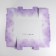 Gift folding box, packaging, “lavender”, 31.2 x 25.6 x 16.1 cm