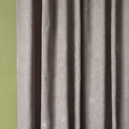 Set of curtains "Balley", size 2x145x270 cm, color gray color-1