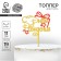 Topper "Happy Birthday", gift