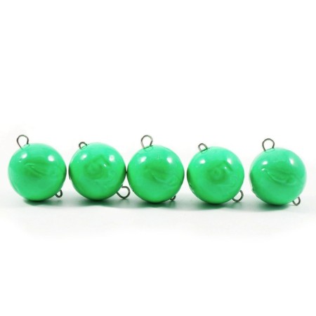 Cargo Cheburashka painted collapsible Yaman 5 pcs., 52 g, green-2