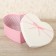 A set of boxes 3 in 1 heart, pink -white, 21 x 19 x 9 - 15.5 x 14 x 6 cm