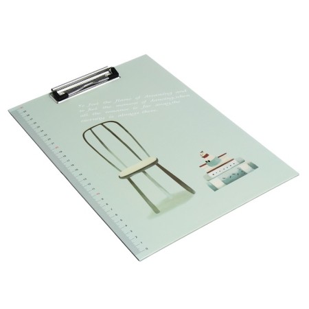 Tablet with a pressing format A4 Cardboard "Comet", mix-6