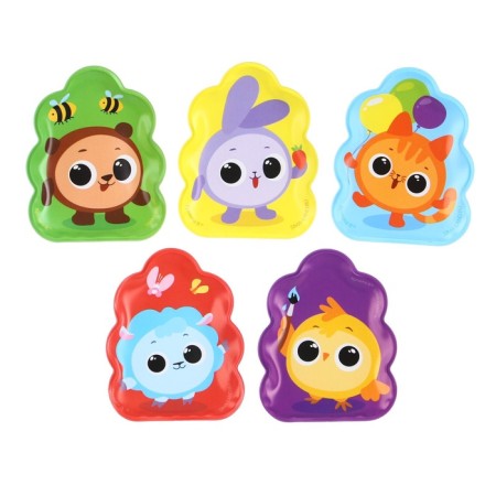 Bath toys "Circular. Color and objects »Book and finger theater, crumb I-7
