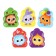 Bath toys "Circular. Color and objects »Book and finger theater, crumb I