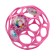 Developing toy Bright Starts, OBALL ball, with a rattle, pink color