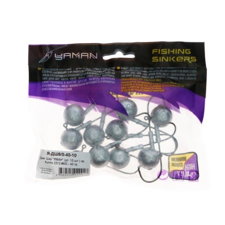 Jig ball "Yaman", 40 g, 10 pcs.-3