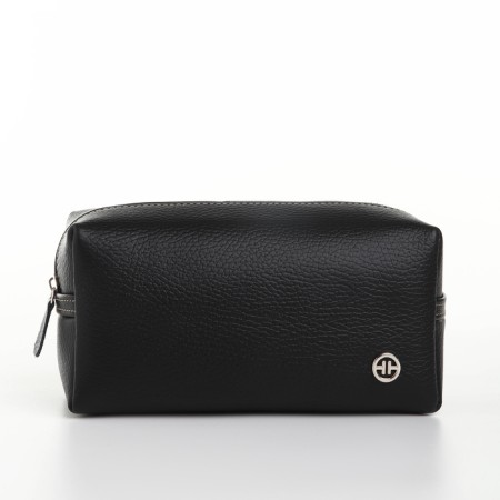 Lightning cosmetic bag, Textura, black color-1