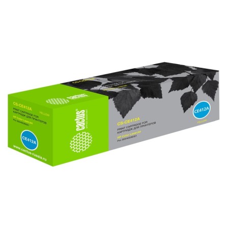 CACTUS CS-CS-CS-CS-CS-CS-CS-CS-CE412A, for HP CLJ Pro 300/400/M351/, 2600 pages, yellow color