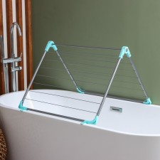 Lower for linen on the bath is folding, working length 10 m, color mix