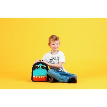 Baby backpack for the boy "Dinosaur", 27x23x10 cm, with a pocket-7