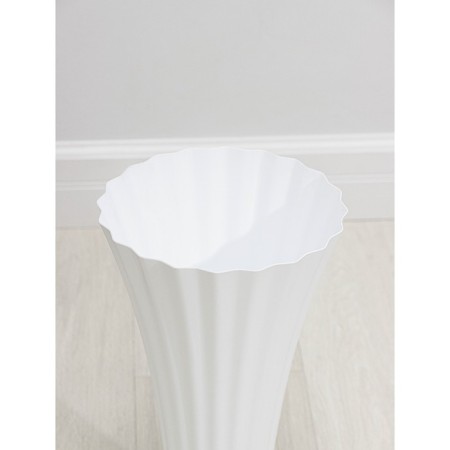 Vase for cutting, 5 l, white color-1